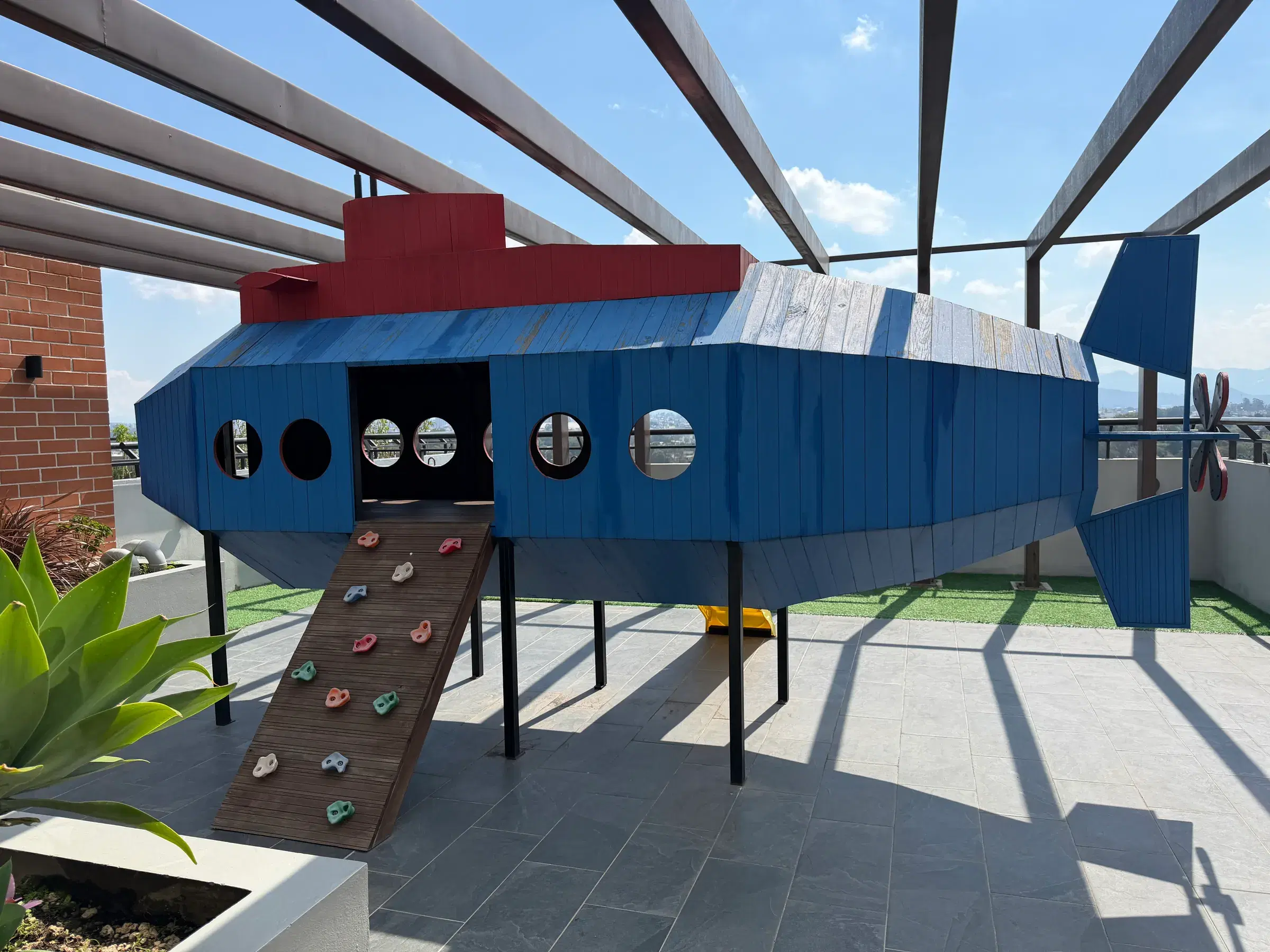 Terraza — Apartamento Unnido, piso 10