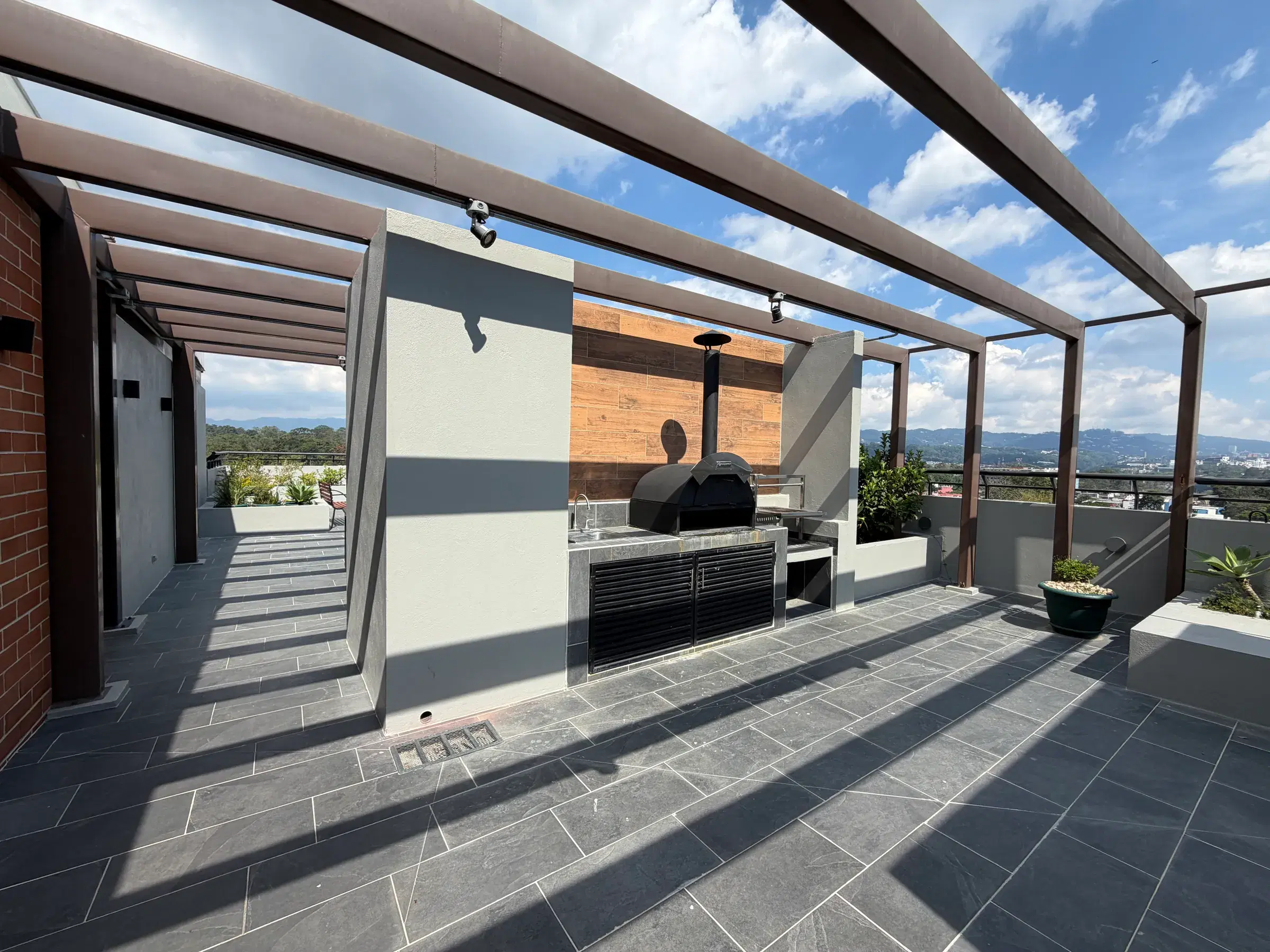 Terraza — Apartamento Unnido, piso 10