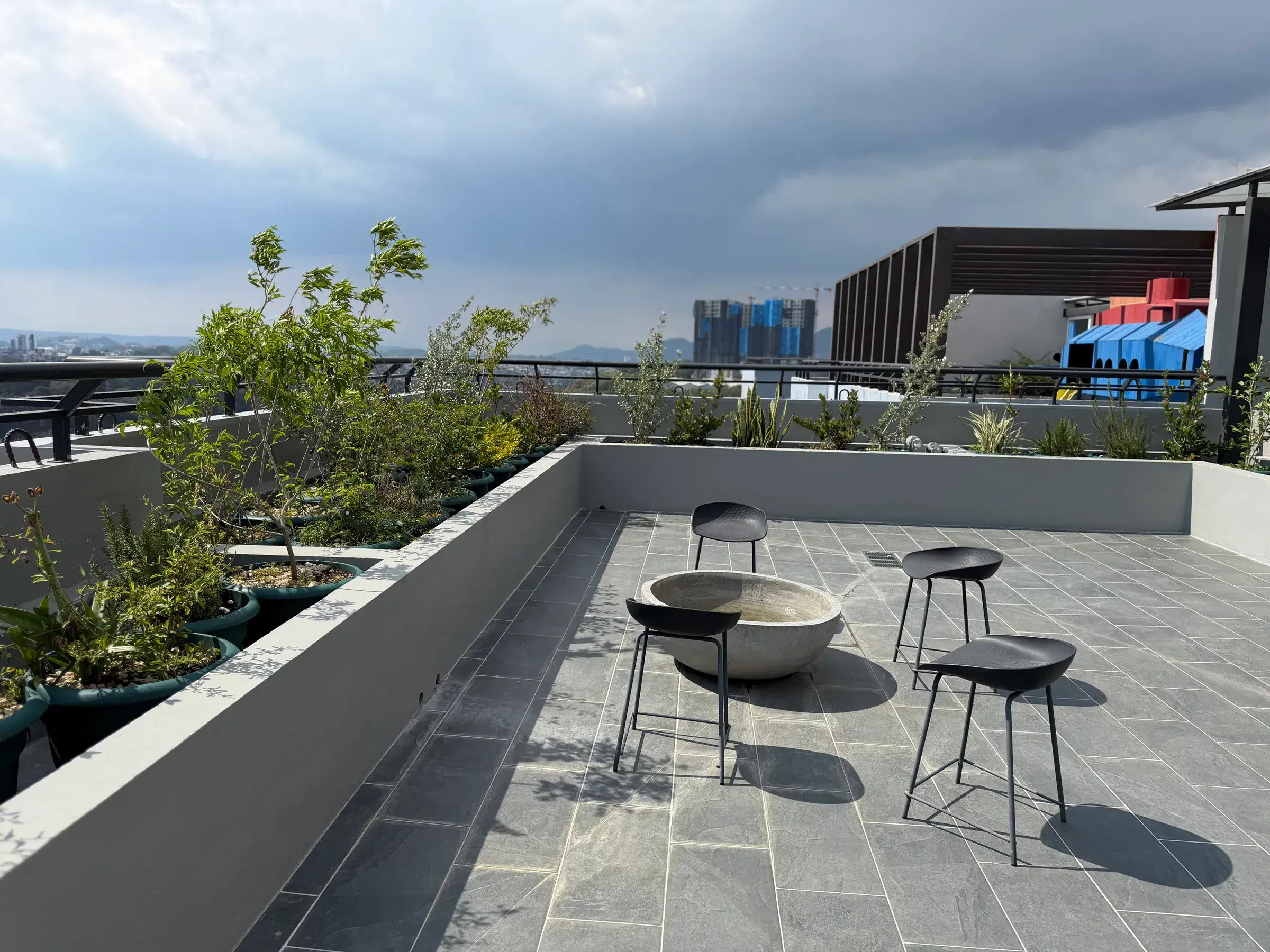 Terraza — Apartamento Unnido, piso 10